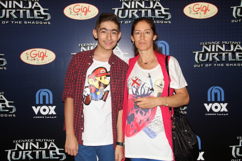 Avant Premiere of Teenage Mutant Ninja Turtles 2